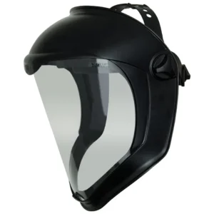 Face shields for electrical work