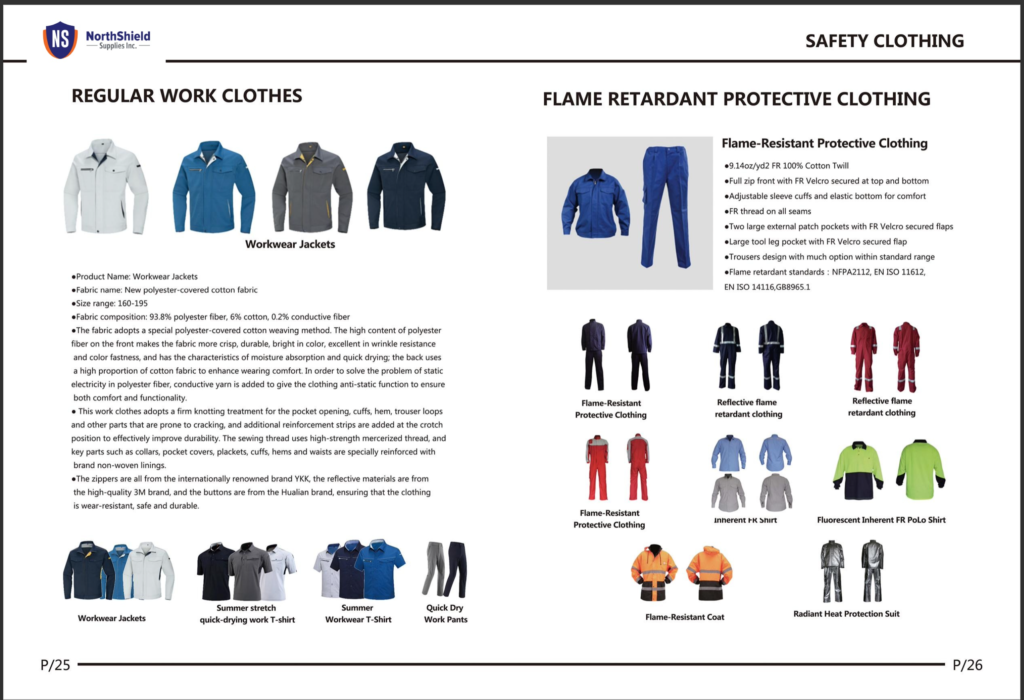 Proctective clothing Series